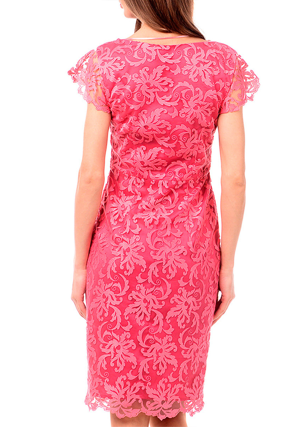 Розовое кэжуал платье Pinko