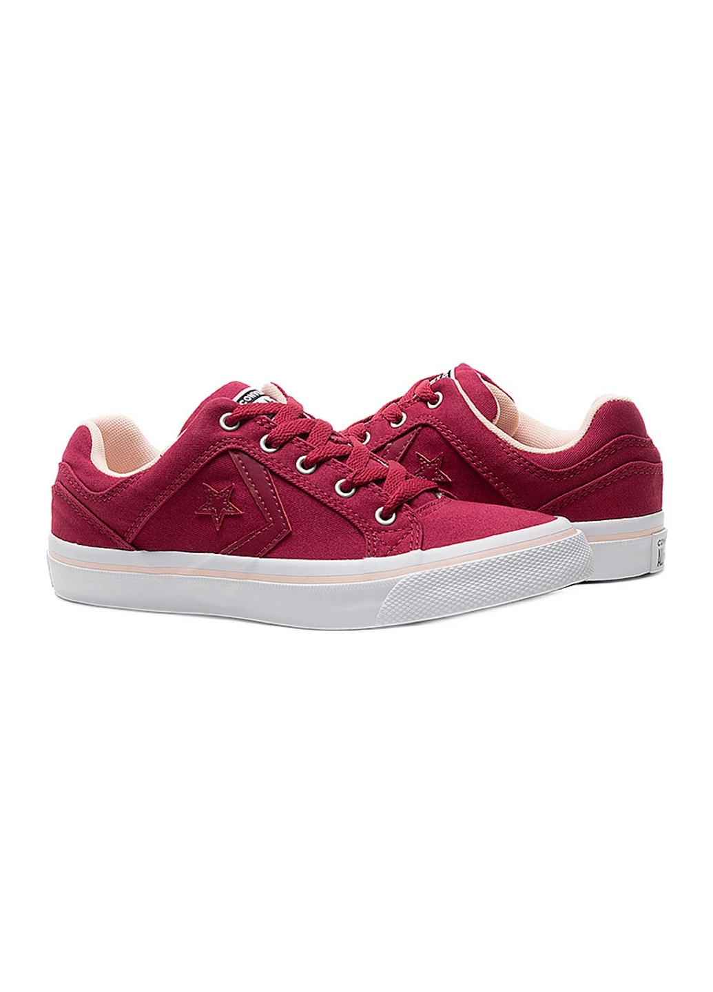 Вишневі кеди el distrito ox Converse