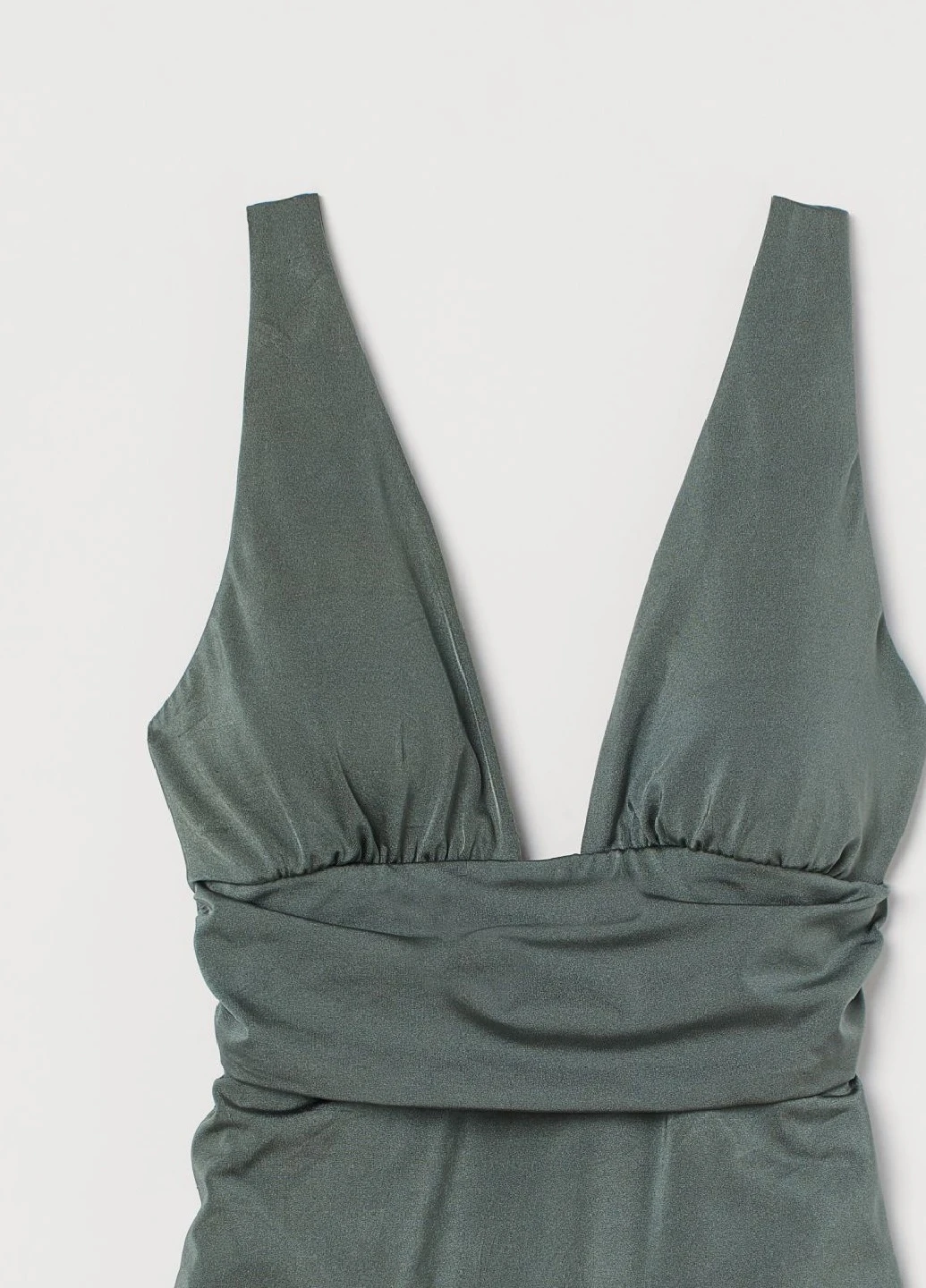 Зеленый летний купальник H&M
