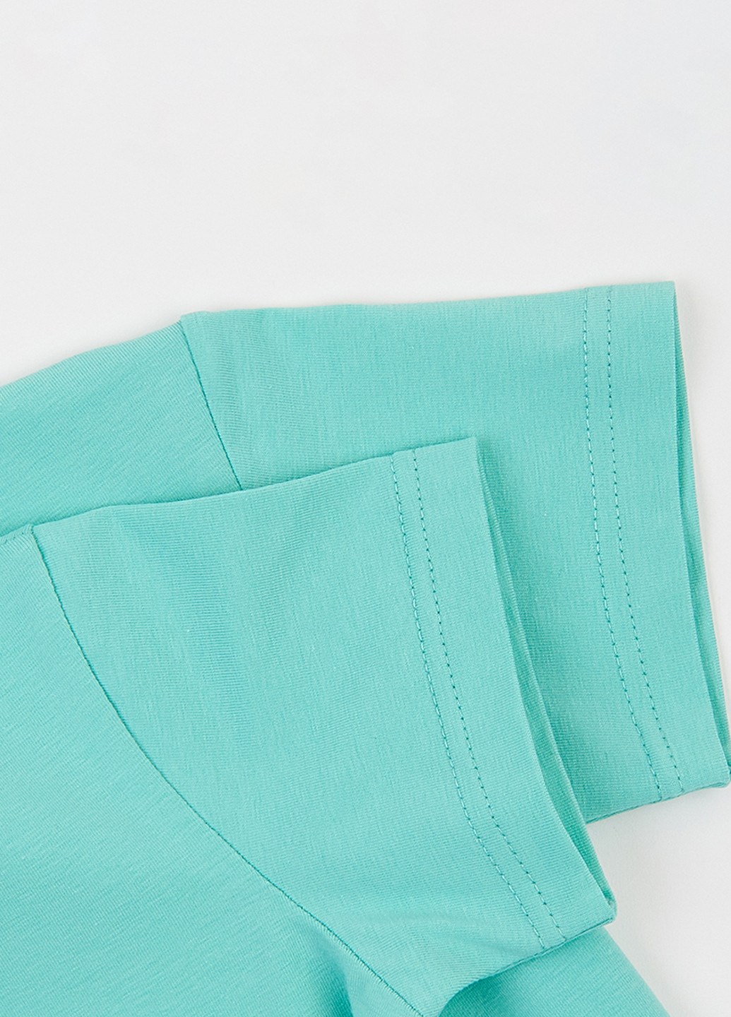 Зелена літня футболка Garnamama