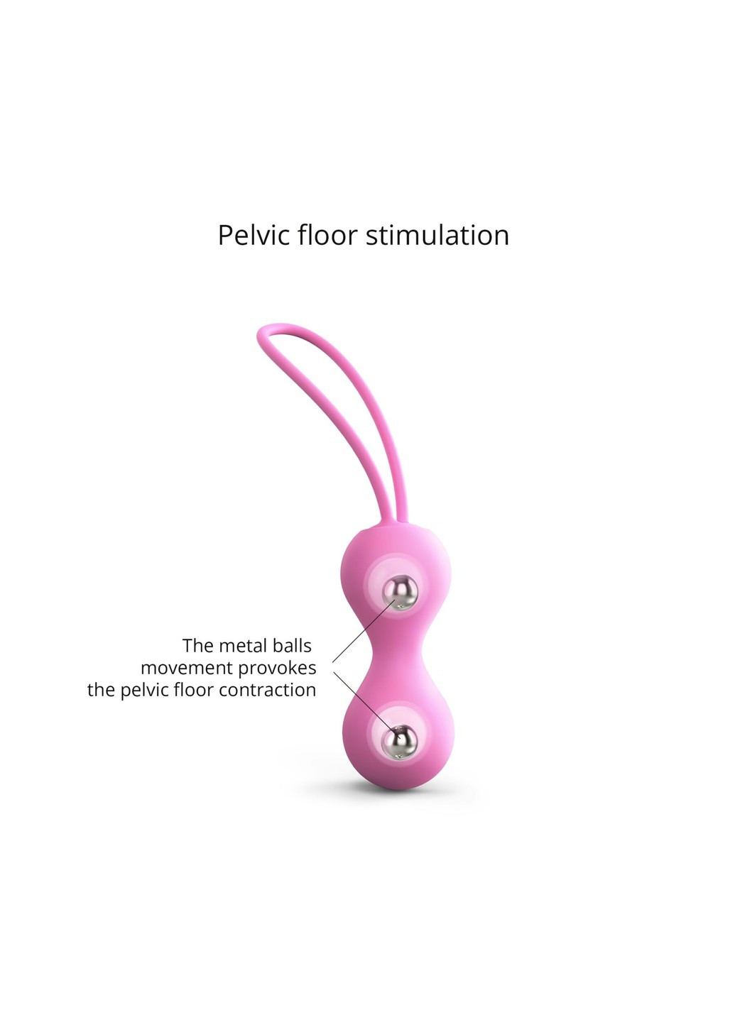 Вагинальные шарики JOIA - PINK PASSION Love To Love (253910127)