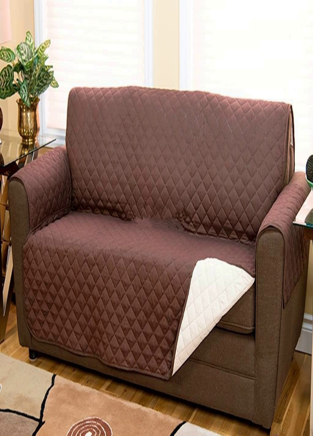 Покривало накидка на диван двостороннє (619849494) Francesco Marconi (204146832)