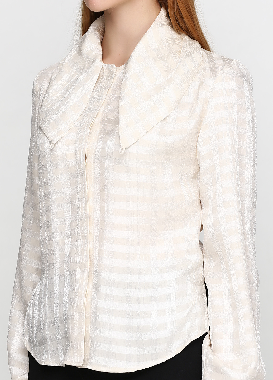 Светло-бежевая демисезонная блуза Stefanie L