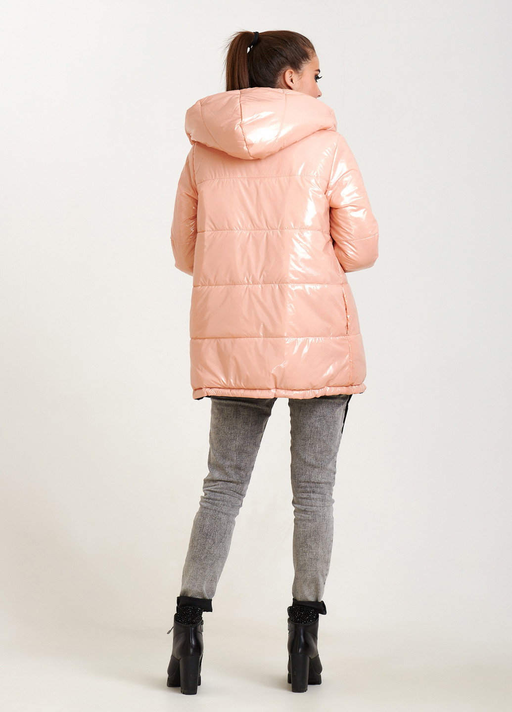 Светло-розовая демисезонная куртка ST-Seventeen