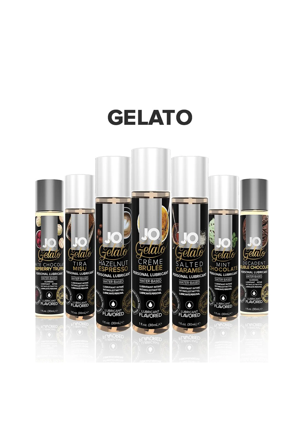 Масло на водній основі GELATO CremeBrulee (30мл) без цукру, парабенів та пропіленгліколю System JO (254151827)