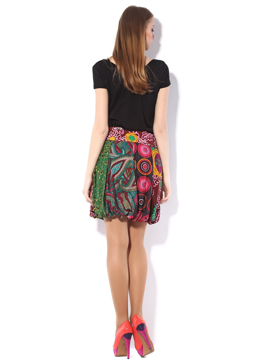 Разноцветная кэжуал юбка Desigual