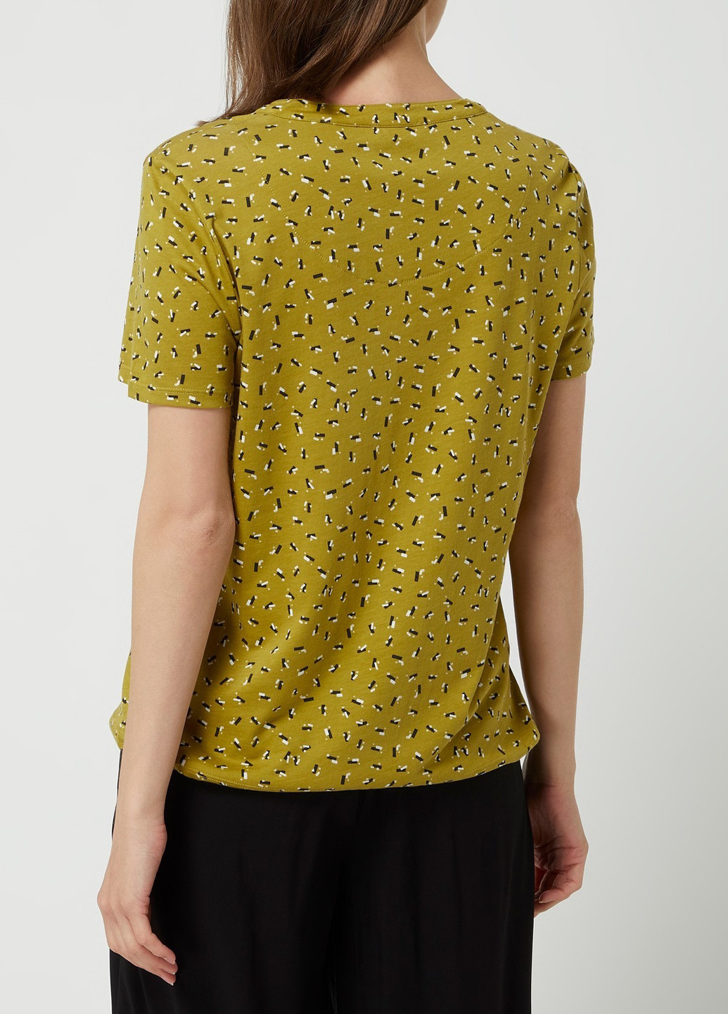 Оливковая летняя блуза Tom Tailor