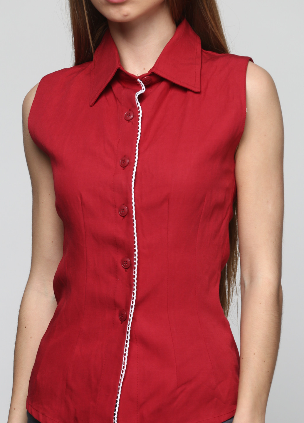 Красная летняя блуза D. A. P.