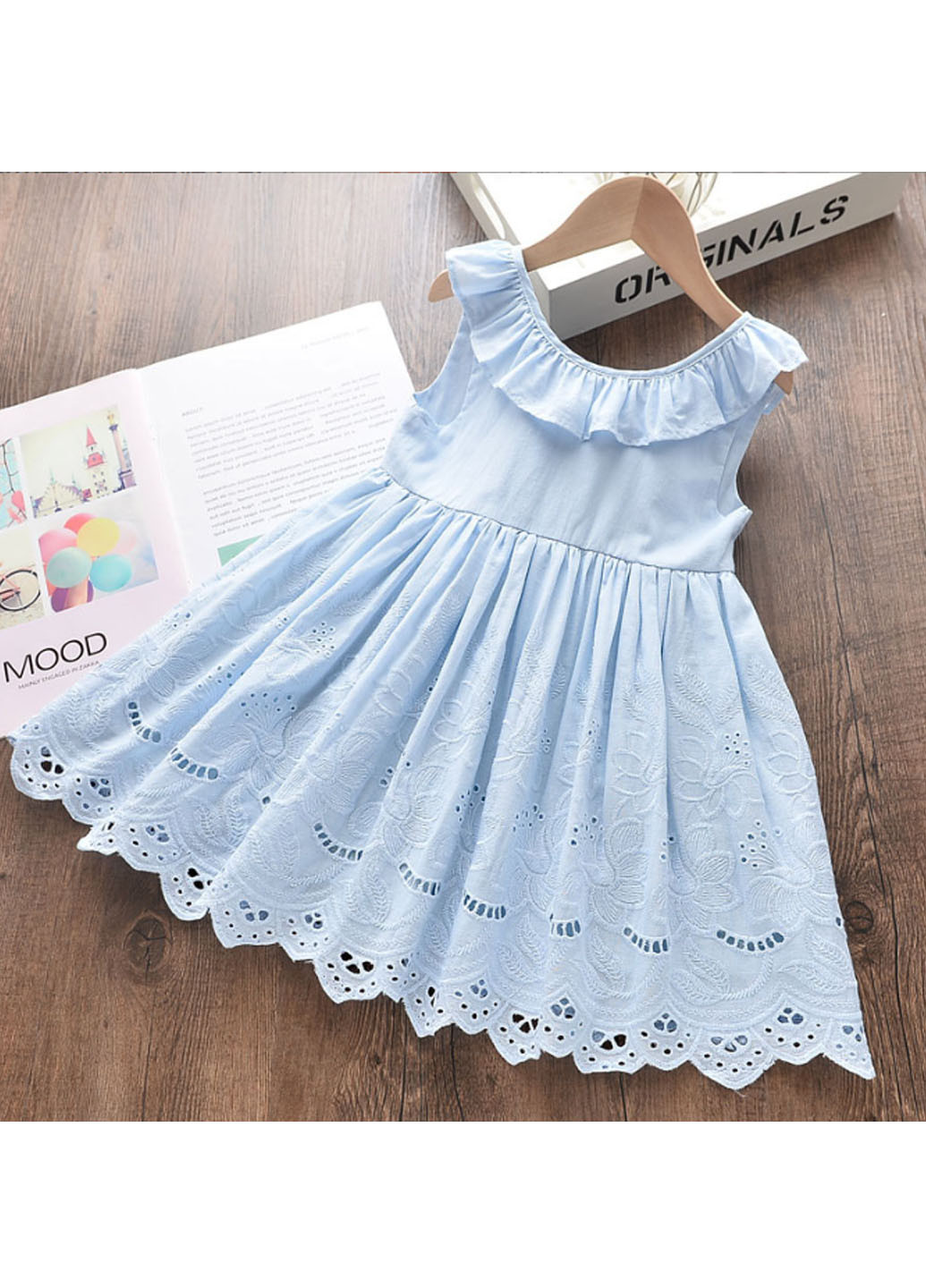 Блакитна сукня No Brand (253073950)