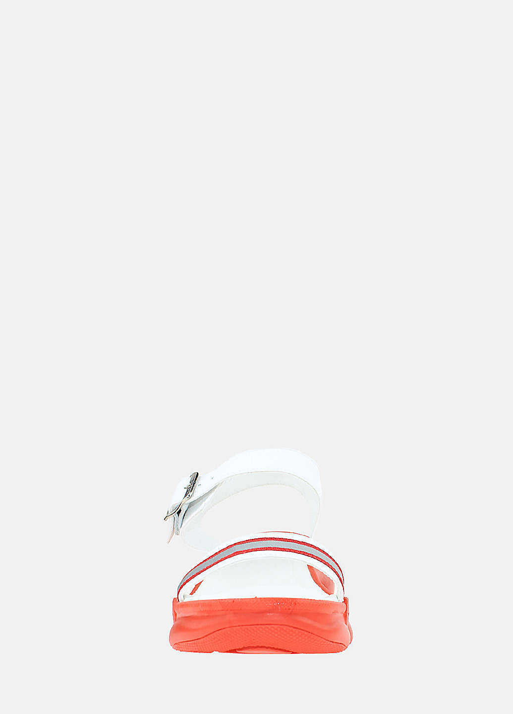 Белые босоножки r2046-3-2068 белый-красный El passo