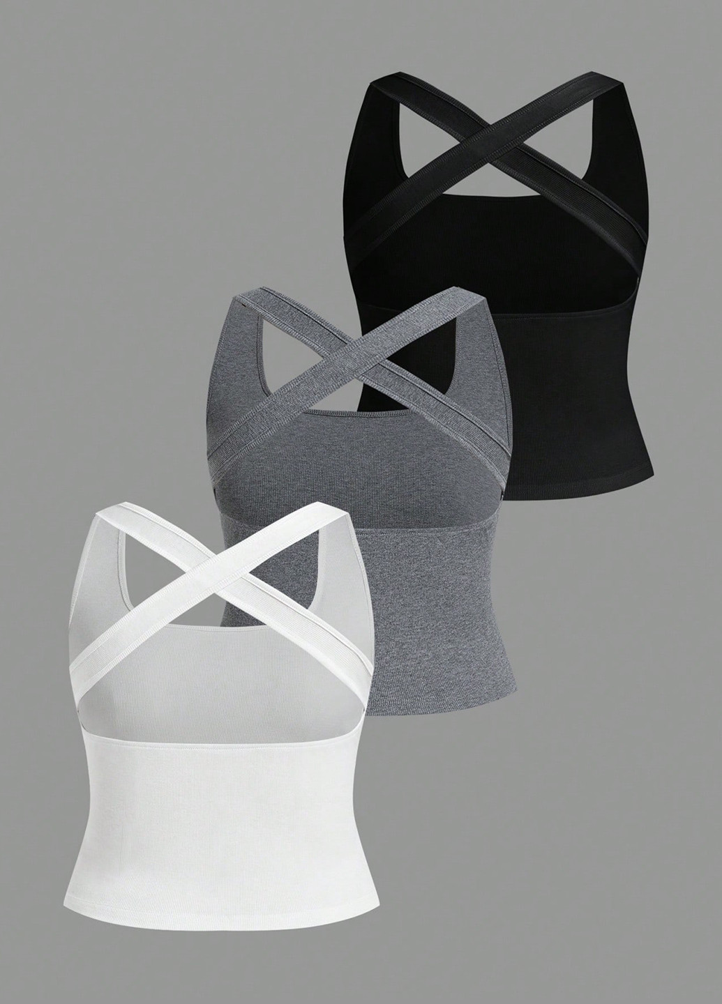 Майка (3 шт.) SHEIN — 365769523