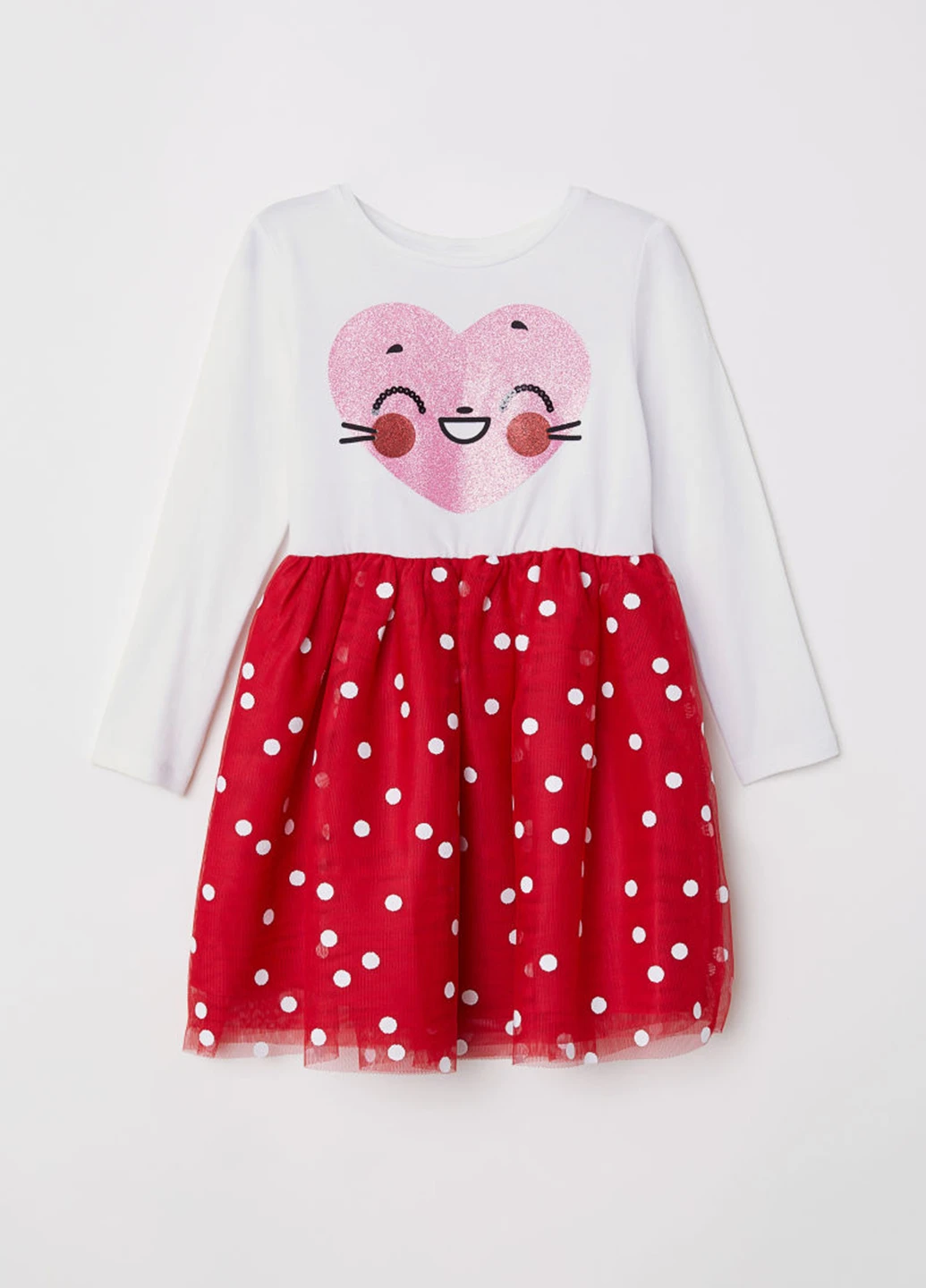 Комбинированное платье H&M (88372052)