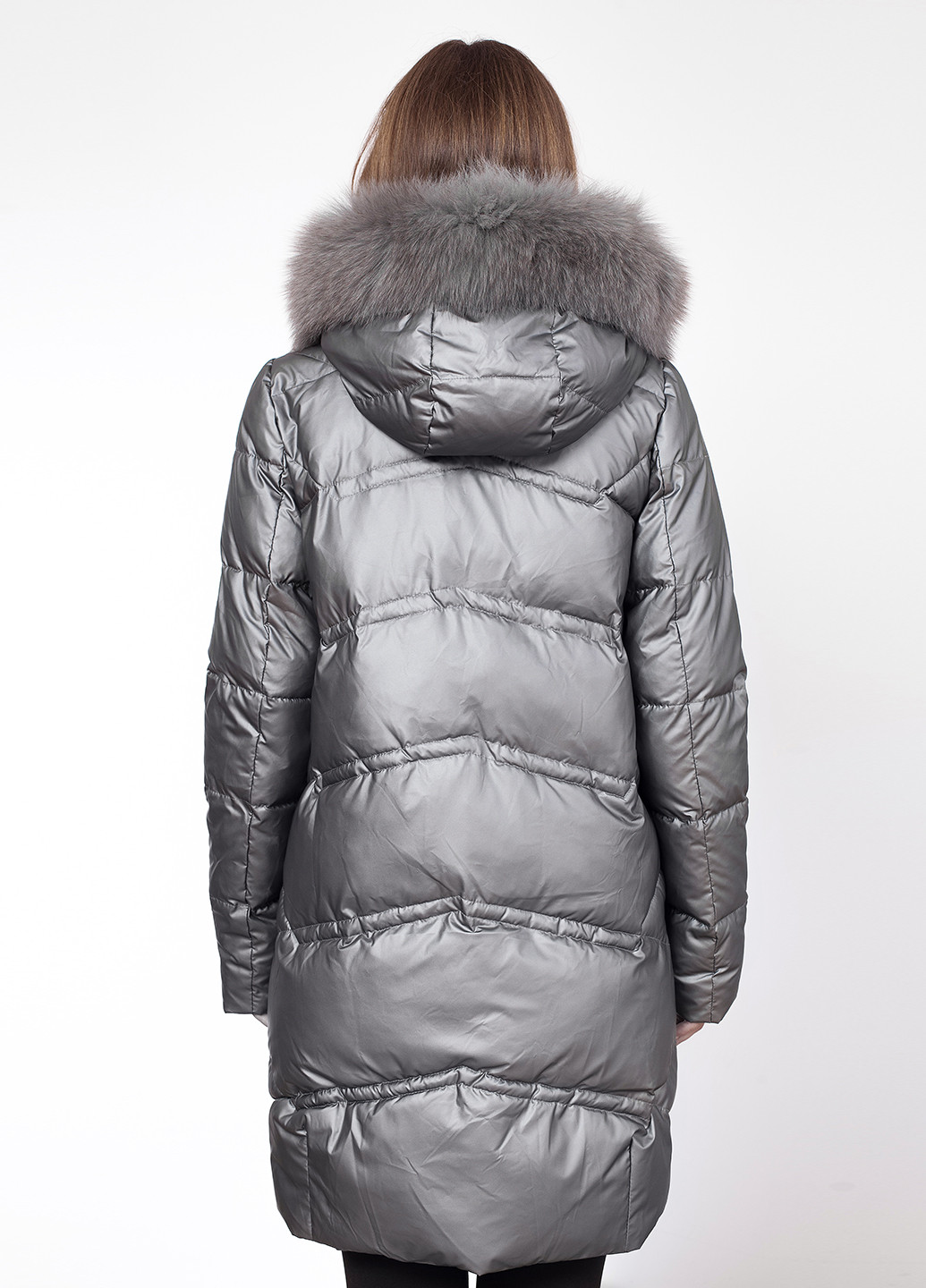 Графитовая зимняя куртка куртка-пальто ZLLY