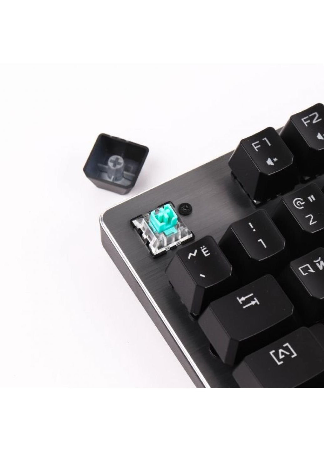 Клавіатура bloody b760 green sw black A4Tech (250604410)