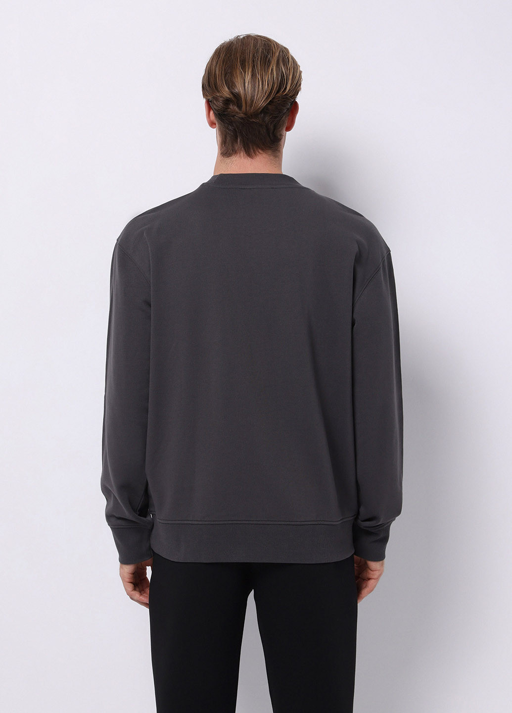 Сірий світшот Colin's напис без декору (360767714)