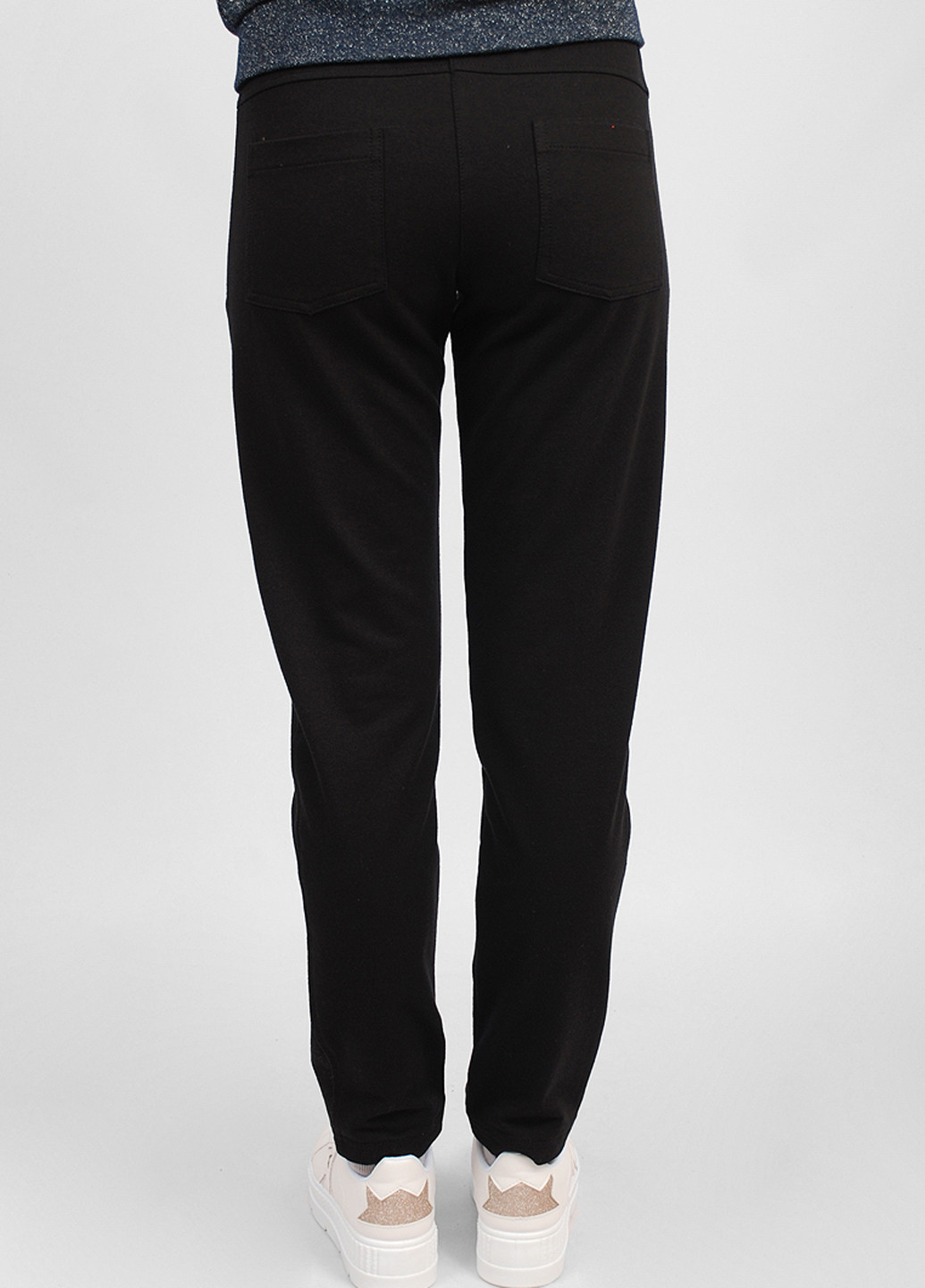 Черные спортивные демисезонные брюки SAB