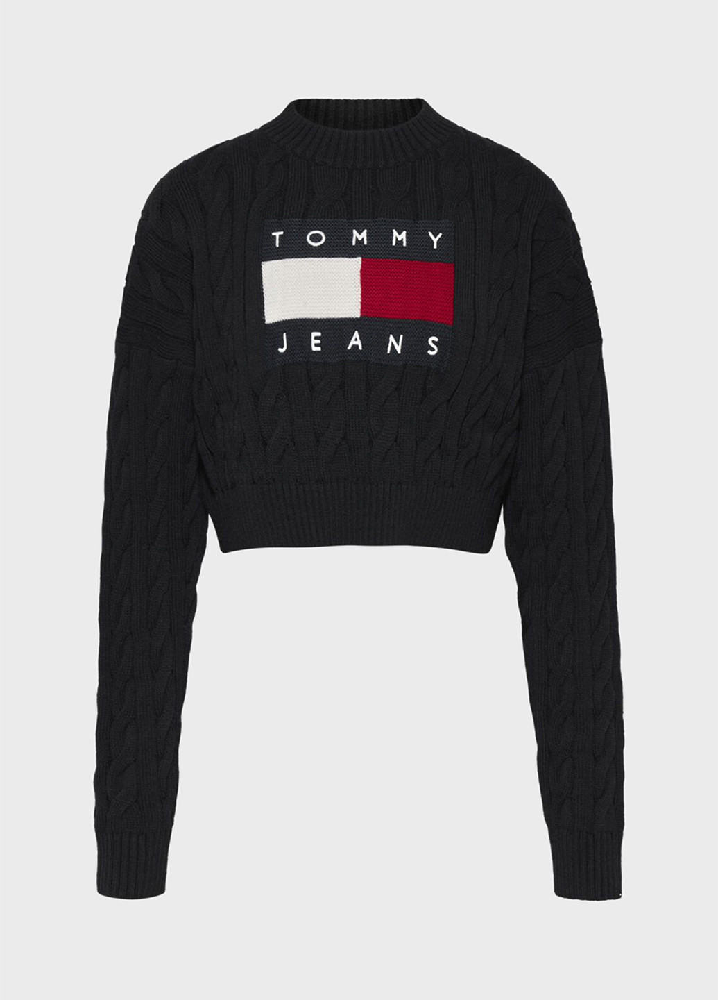Чорний демісезонний джемпер джемпер Tommy Jeans