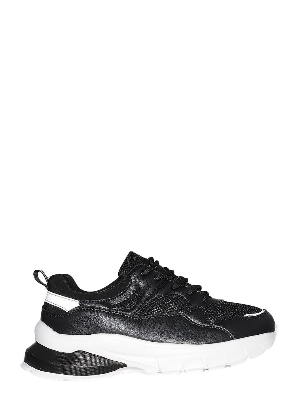Черные демисезонные кроссовки st1600-8 black Stilli