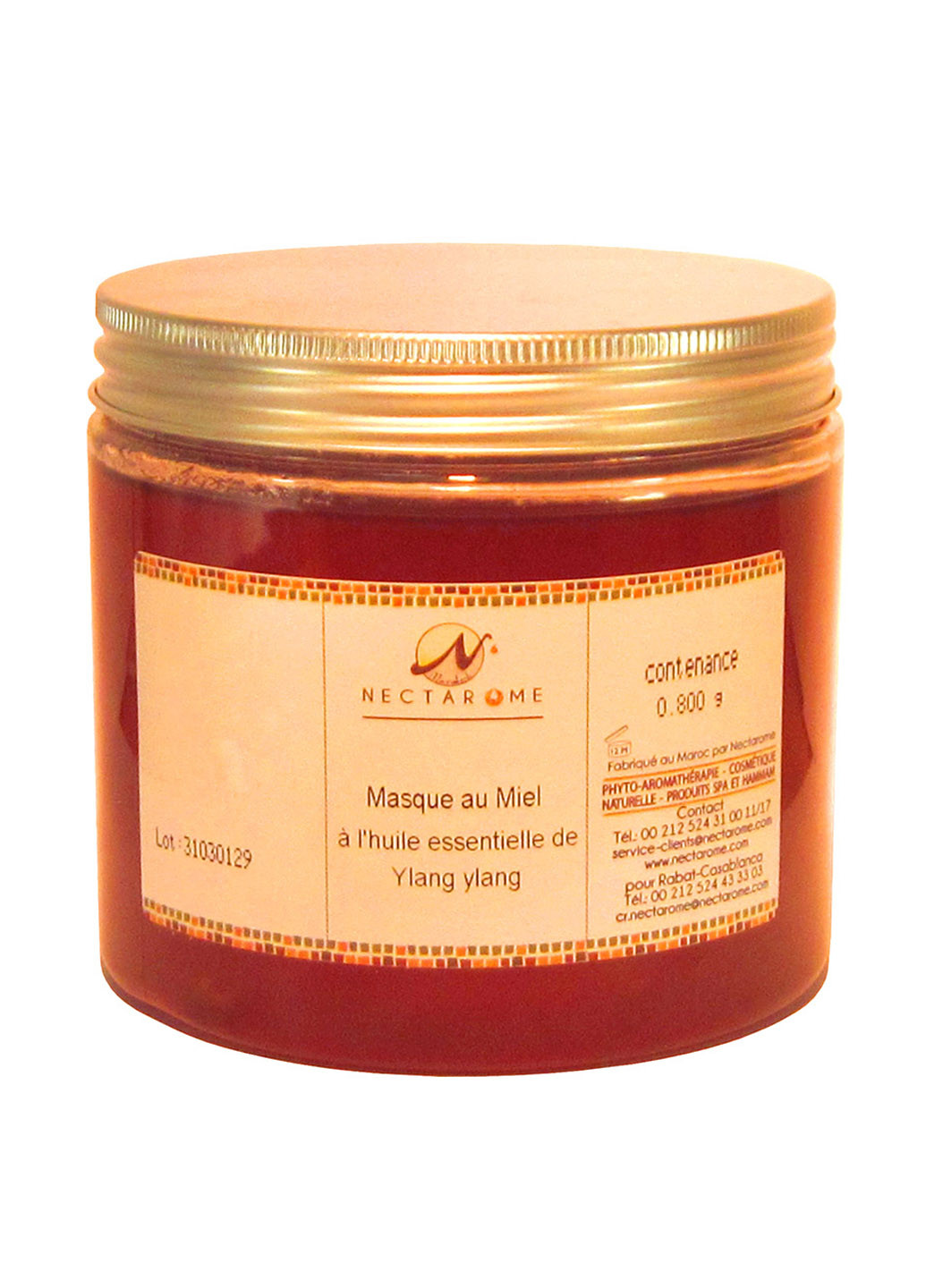 Маска для лица мед и иланг-иланг, 800 г Nectarome (17020592)
