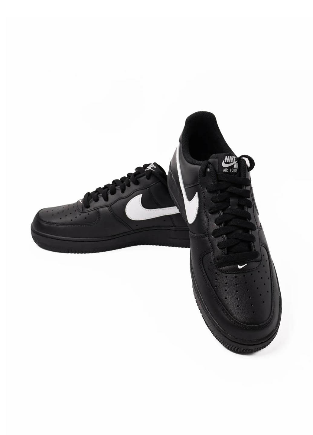 Чорні всесезон кросівки fz0627-010 Nike Air Force 1