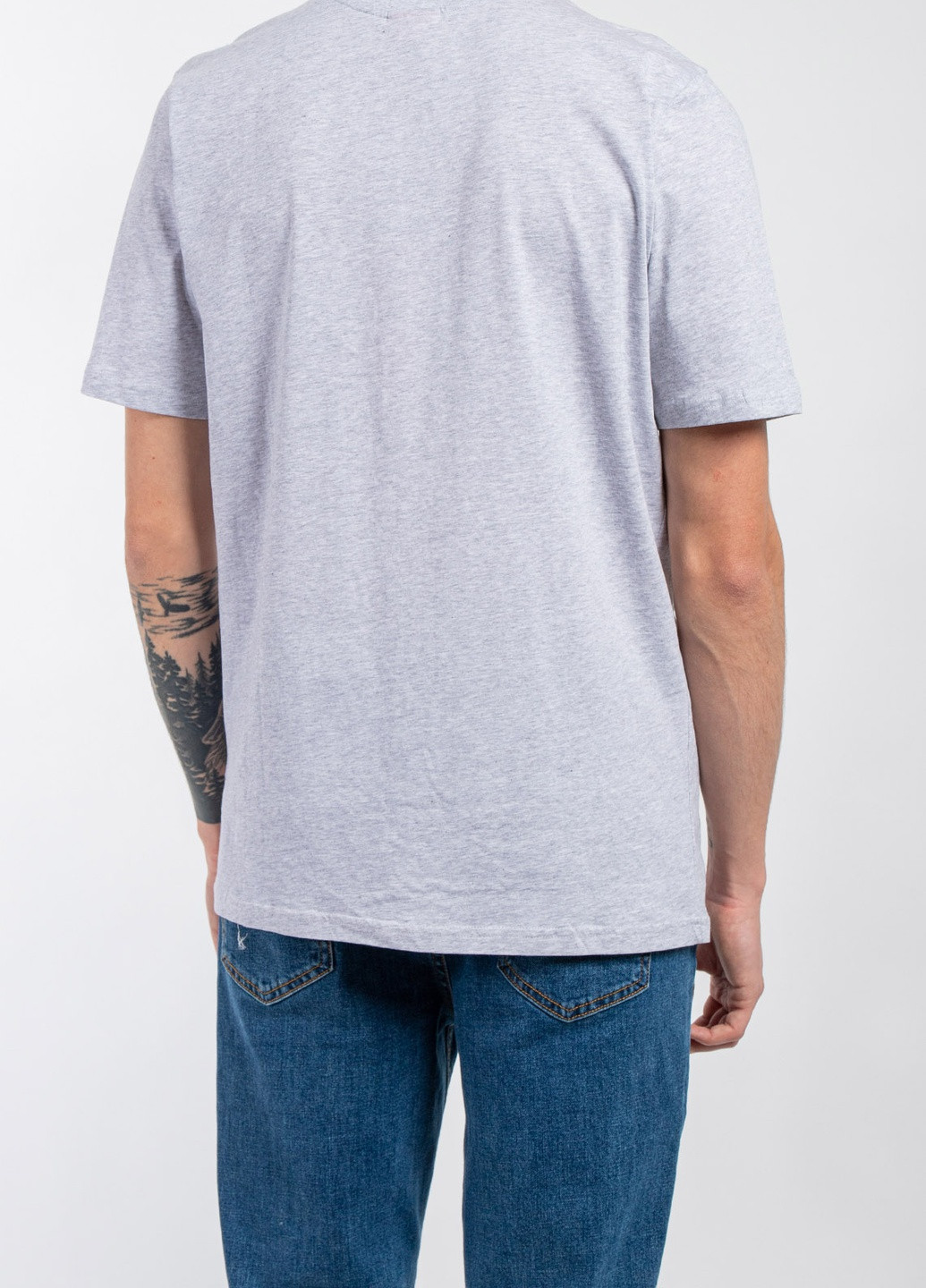 Сіра футболка Supreme Spain