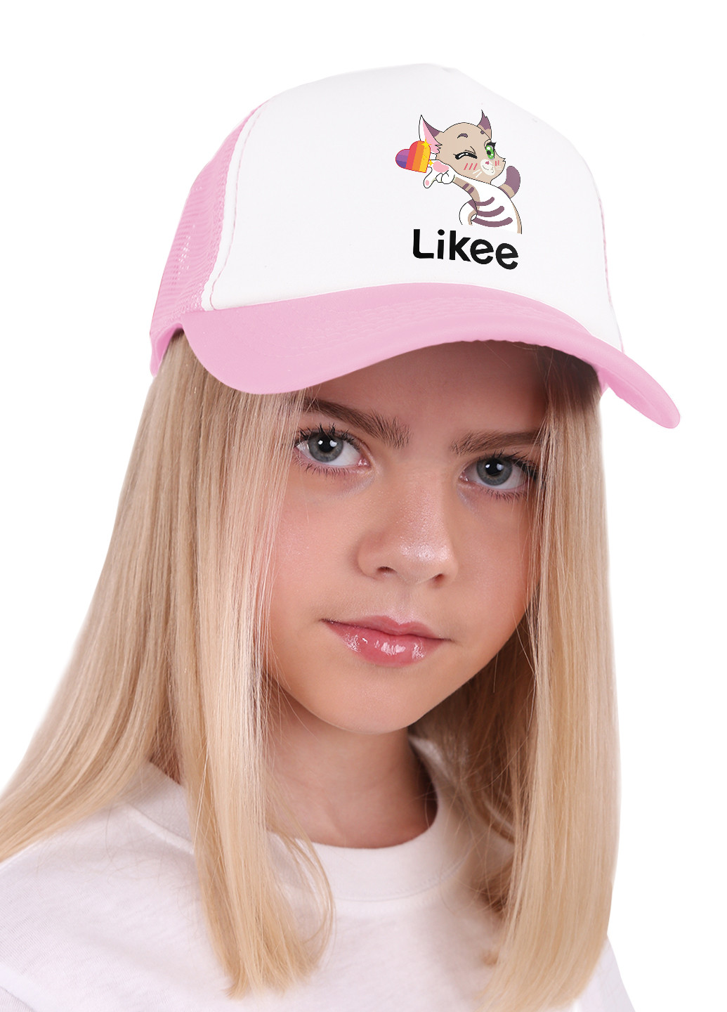 Кепка Тракер дитяча Лайк Котик (Likee Cat) (33404-1032) MobiPrint (220824563)