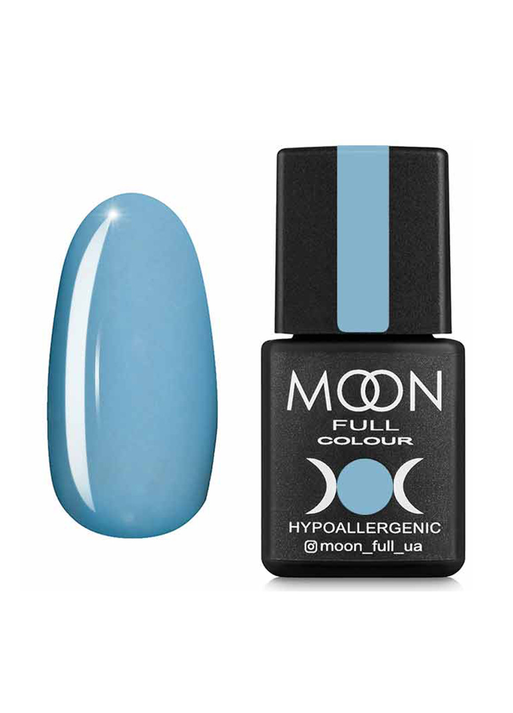 Гель-лак FULL color №630 (ніжно-блакитний), 8 мл Moon (184150730)