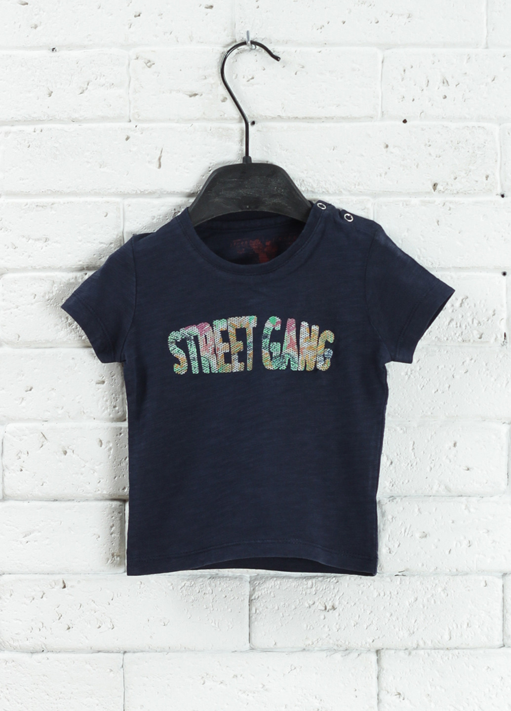 Темно-синя літня футболка Street Gang