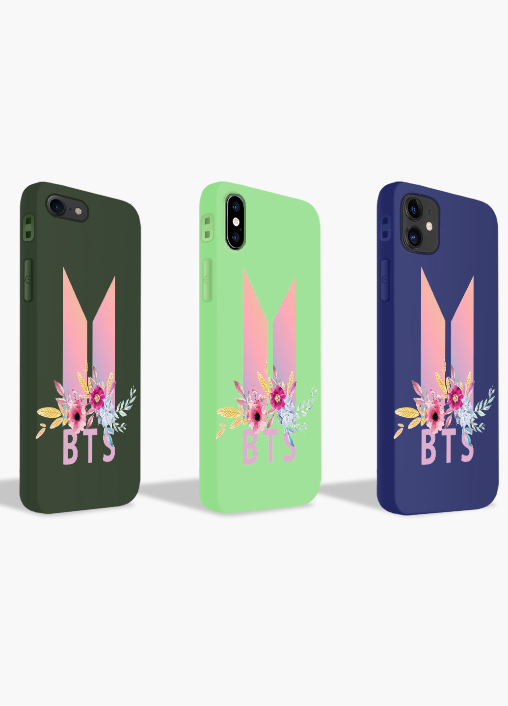 Чохол силіконовий Apple Iphone 11 БТС (BTS) (9230-1081) MobiPrint (219347862)