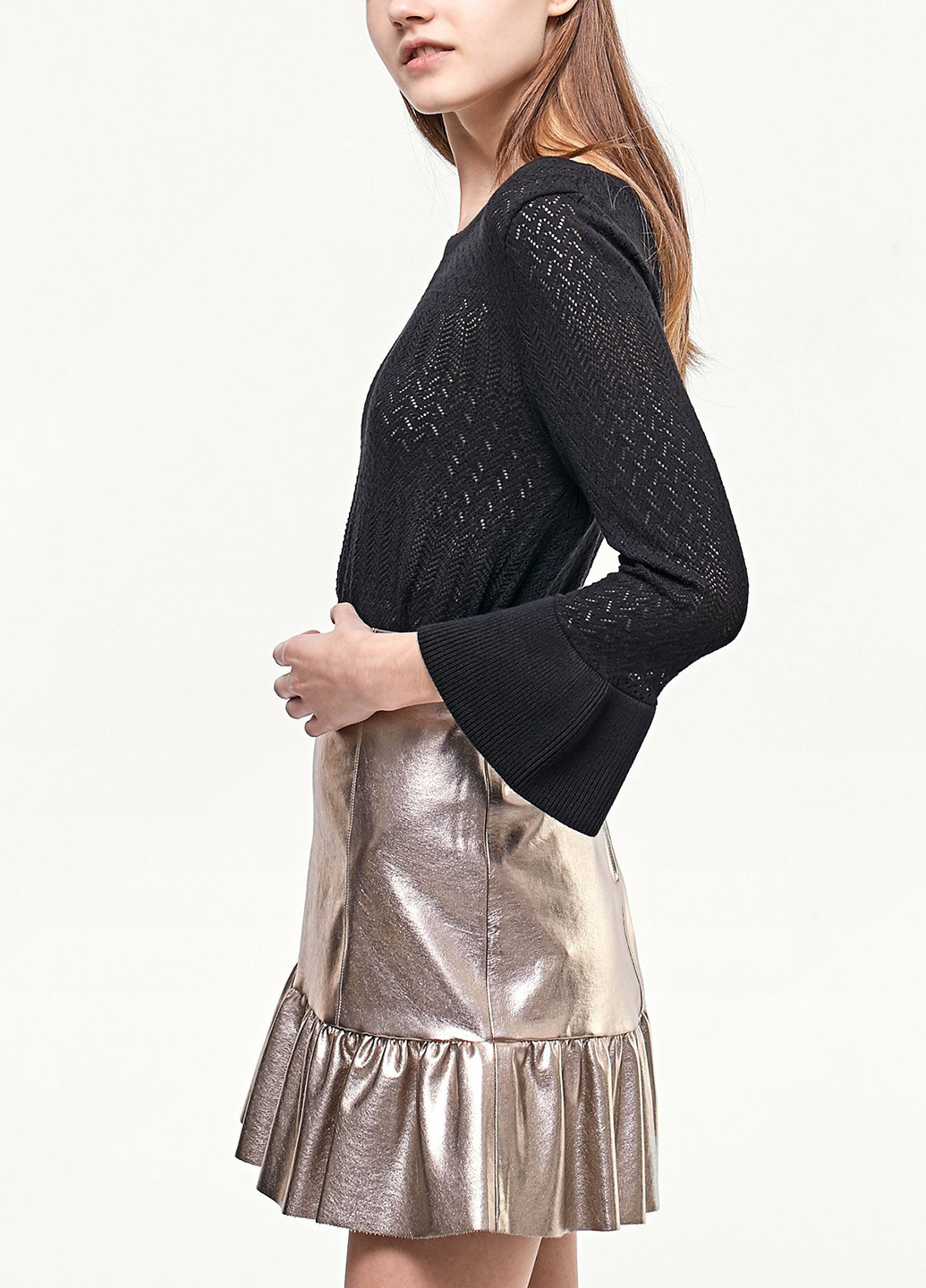 Черный демисезонный джемпер джемпер Stradivarius