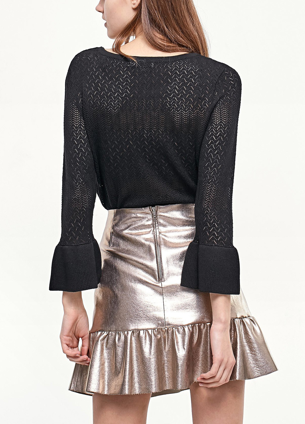 Черный демисезонный джемпер джемпер Stradivarius