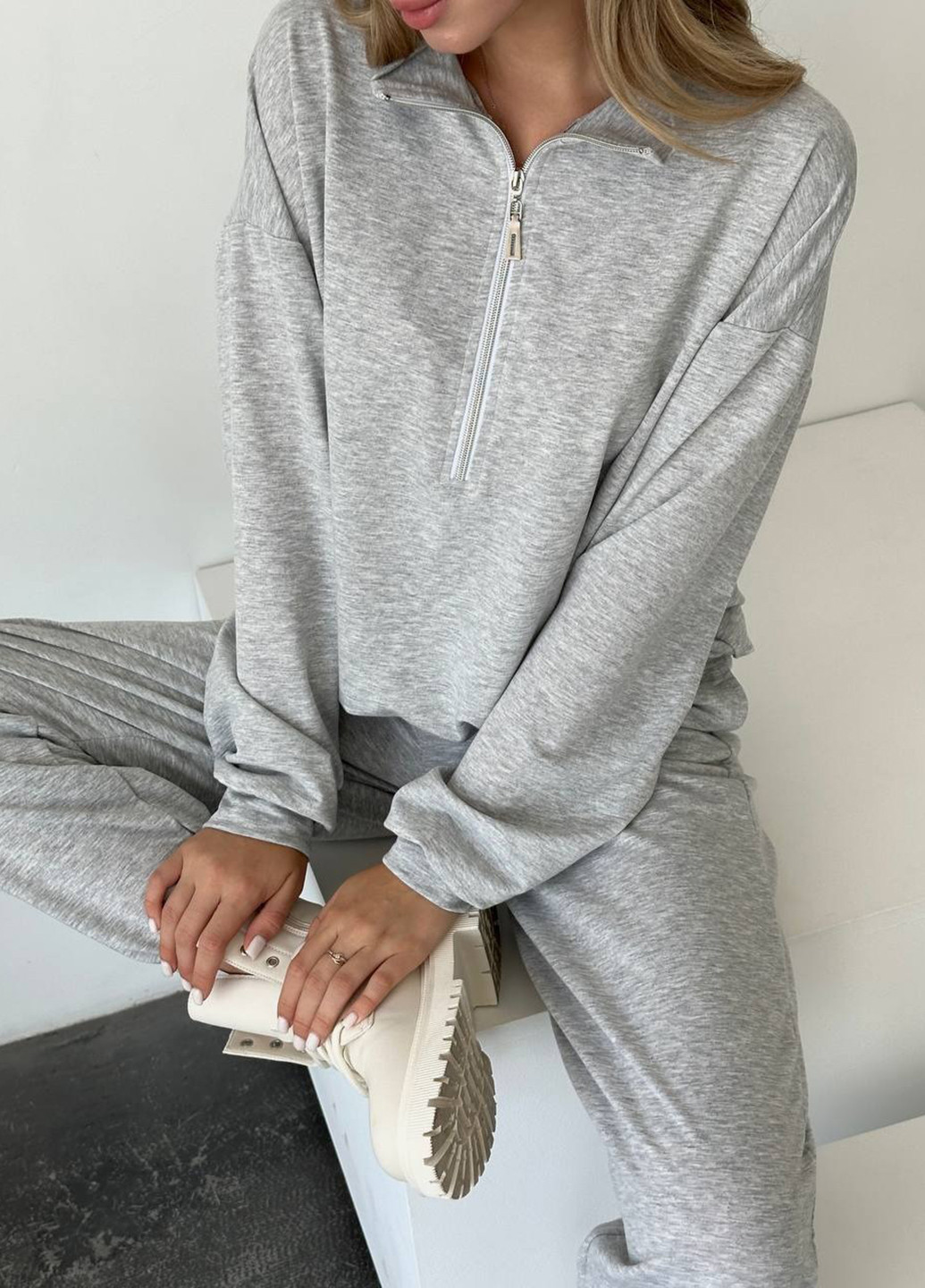 Костюм (толстовка, брюки) Fashion (353830795)