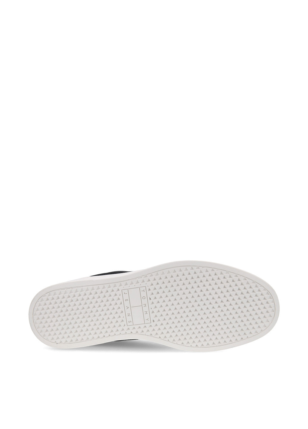 Черные демисезонные кроссовки Tommy Jeans THE GREENWİCH ESSENTİAL LEATHER TRAİNERS