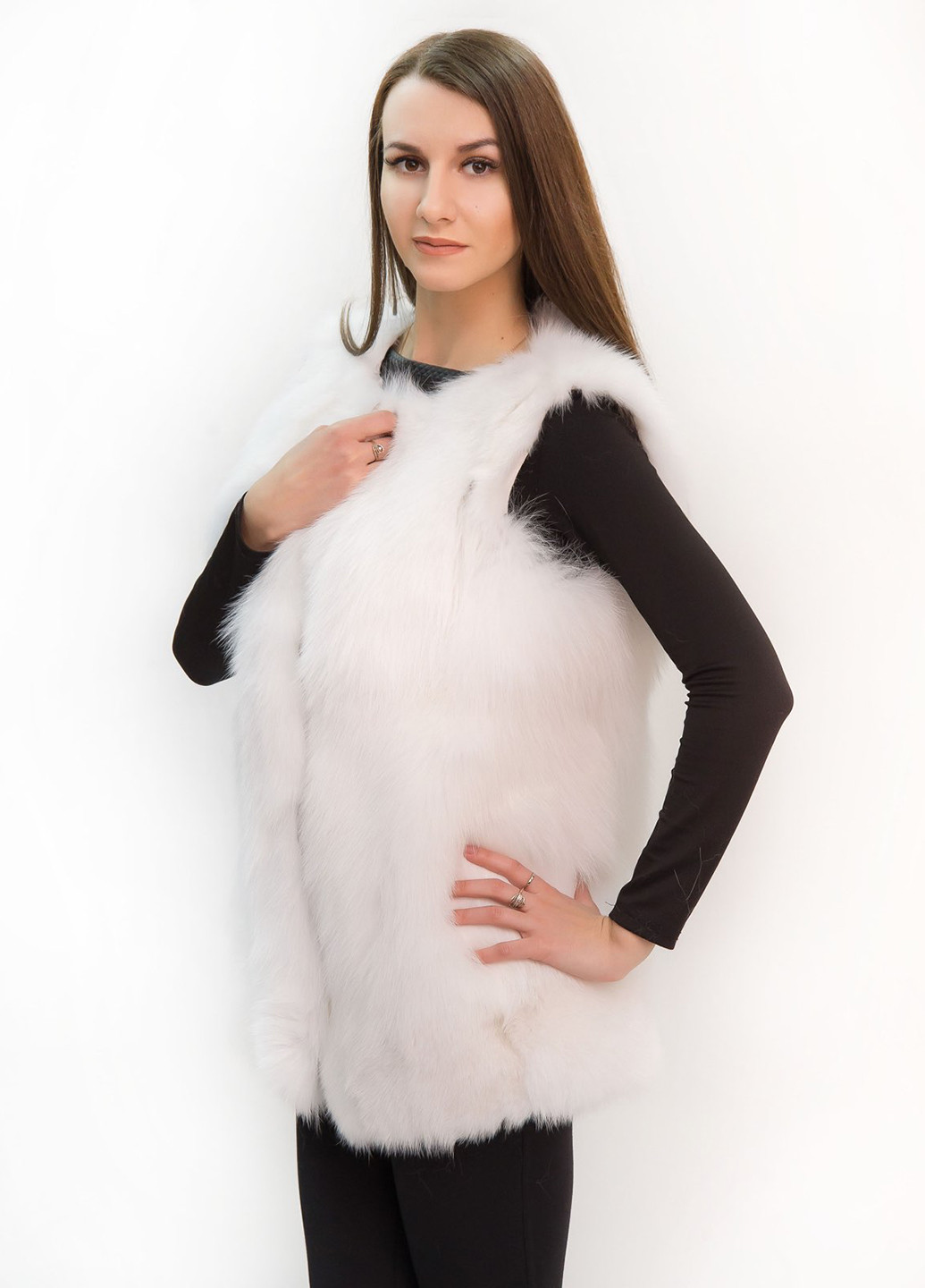 Жилет (хутро песця) Fabio Monti (53264049)