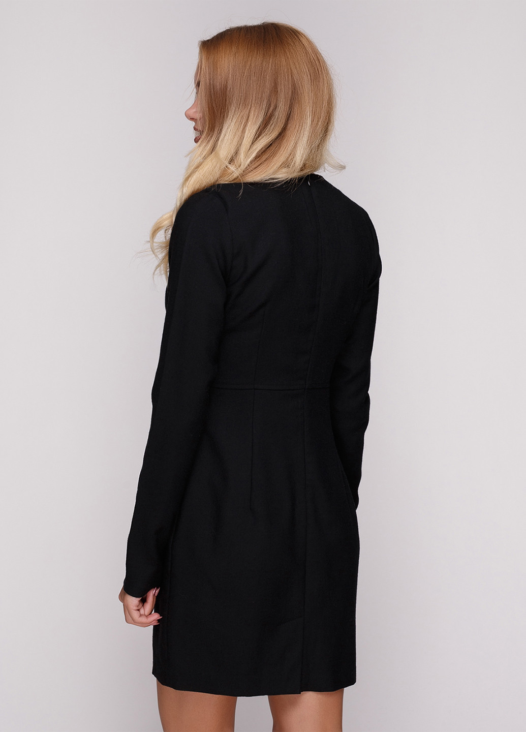 Черное кэжуал платье на подкладе Kristina Mamedova