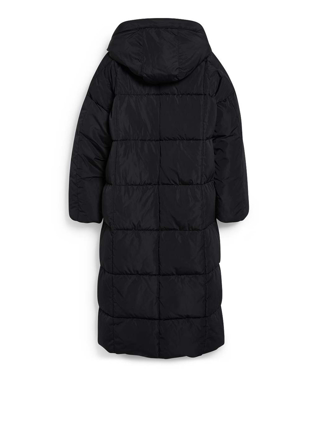 Чорна демісезонна куртка куртка-пальто C&A