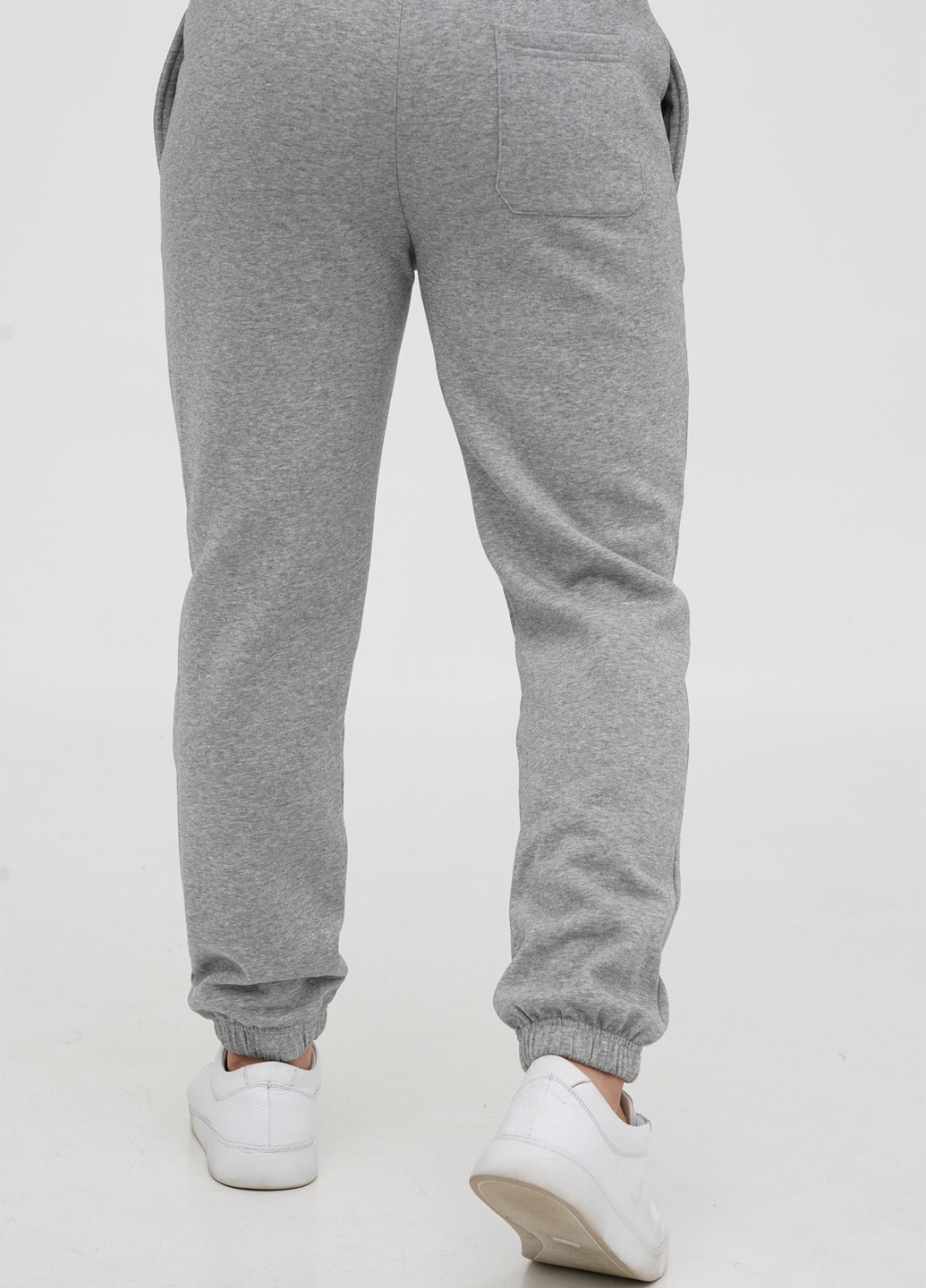 Светло-серые спортивные зимние джоггеры брюки Trend Collection