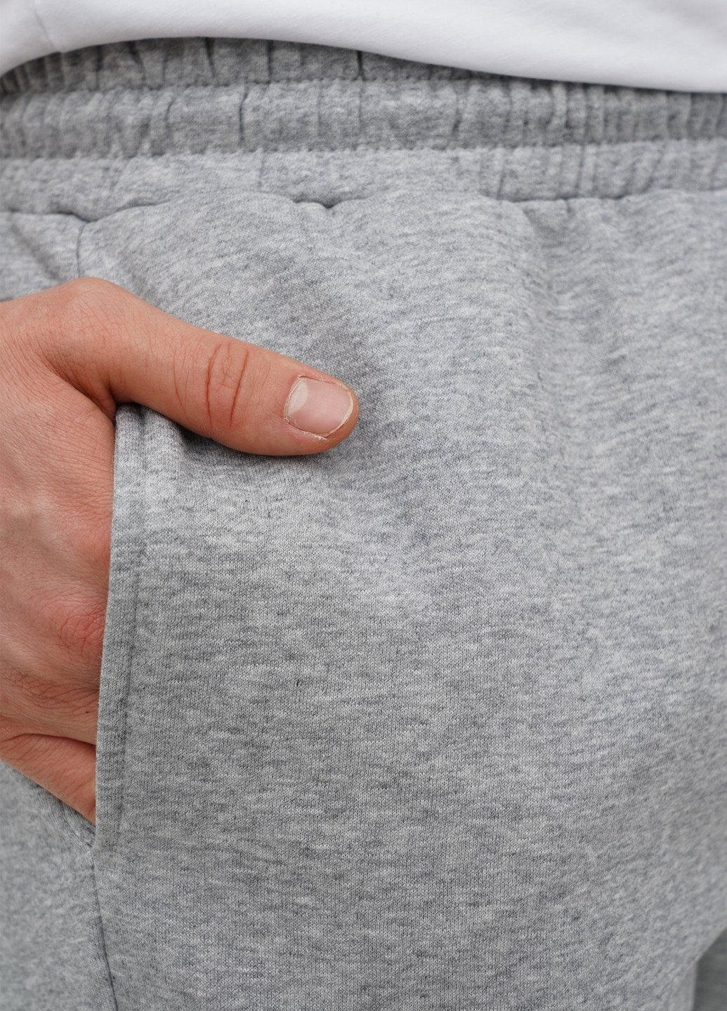 Светло-серые спортивные зимние джоггеры брюки Trend Collection