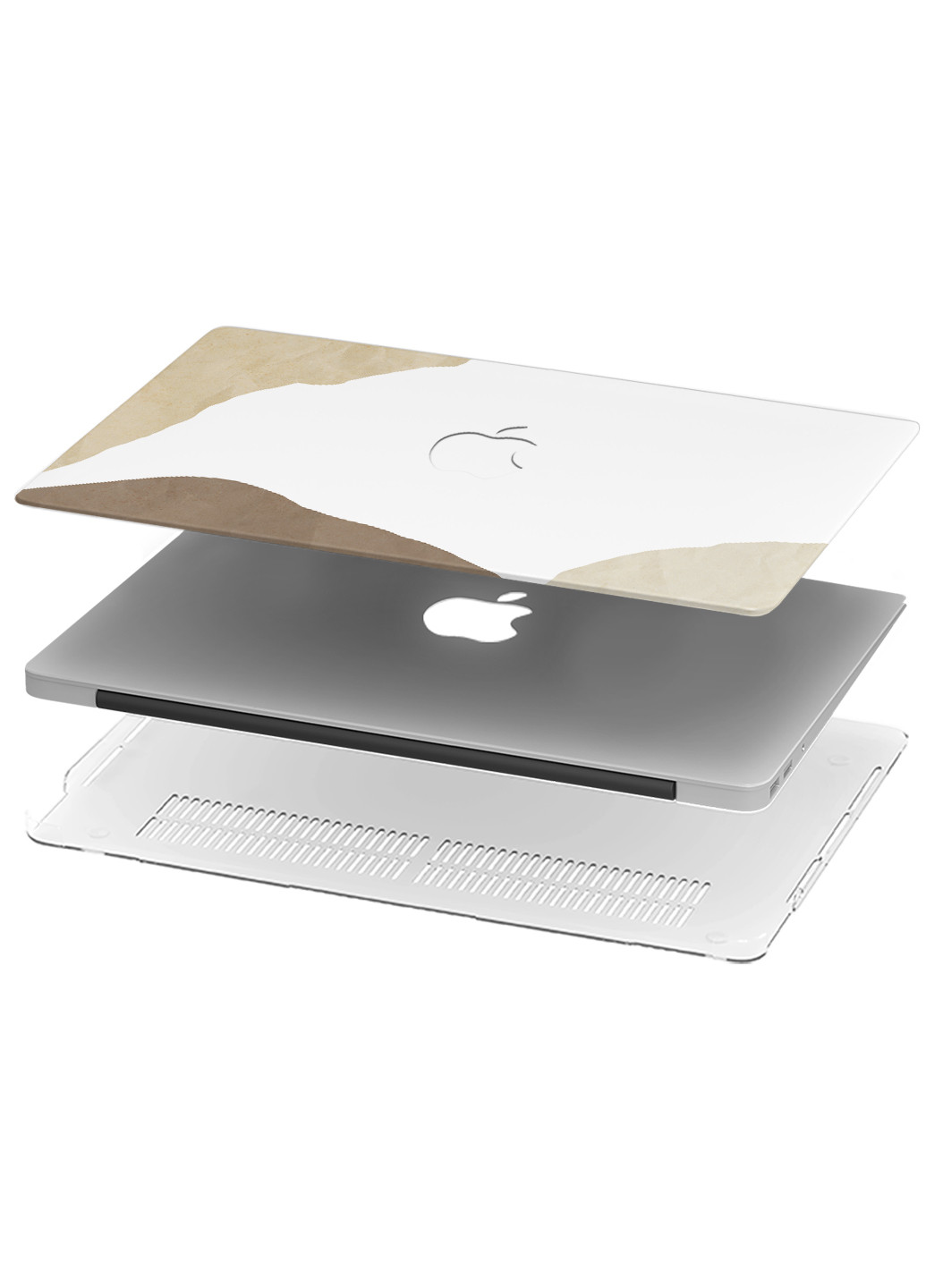 Чохол пластиковий для Apple MacBook 12 A1534 / A1931 Кам'яна плитка (Stone tiles) (3365-2365) MobiPrint (218867690)