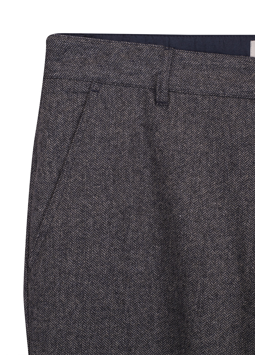 Темно-серые классические демисезонные классические, зауженные брюки Minimum