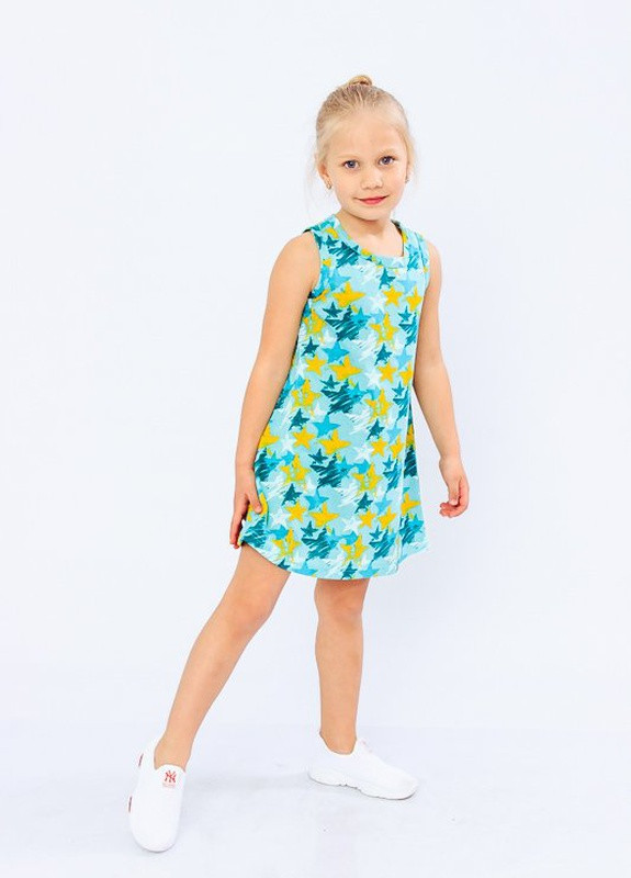 Голубое платье для девочки (p-5041) Носи своє (252644867)