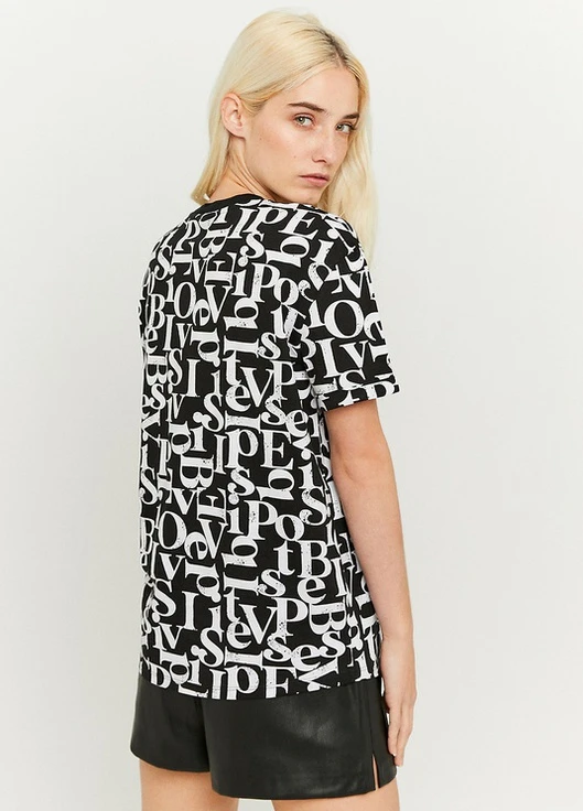 Футболка Tally Weijl Basic T-Shirts - KNIT BASIC TSHIRT - (229436181)