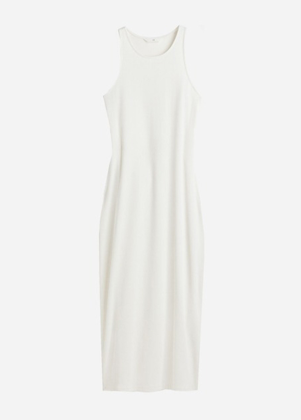 Білий кежуал сукня сукня-майка H&M однотонна