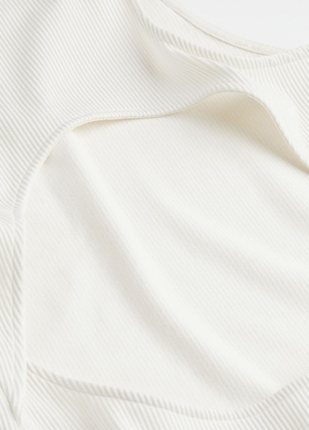 Білий кежуал сукня сукня-майка H&M однотонна