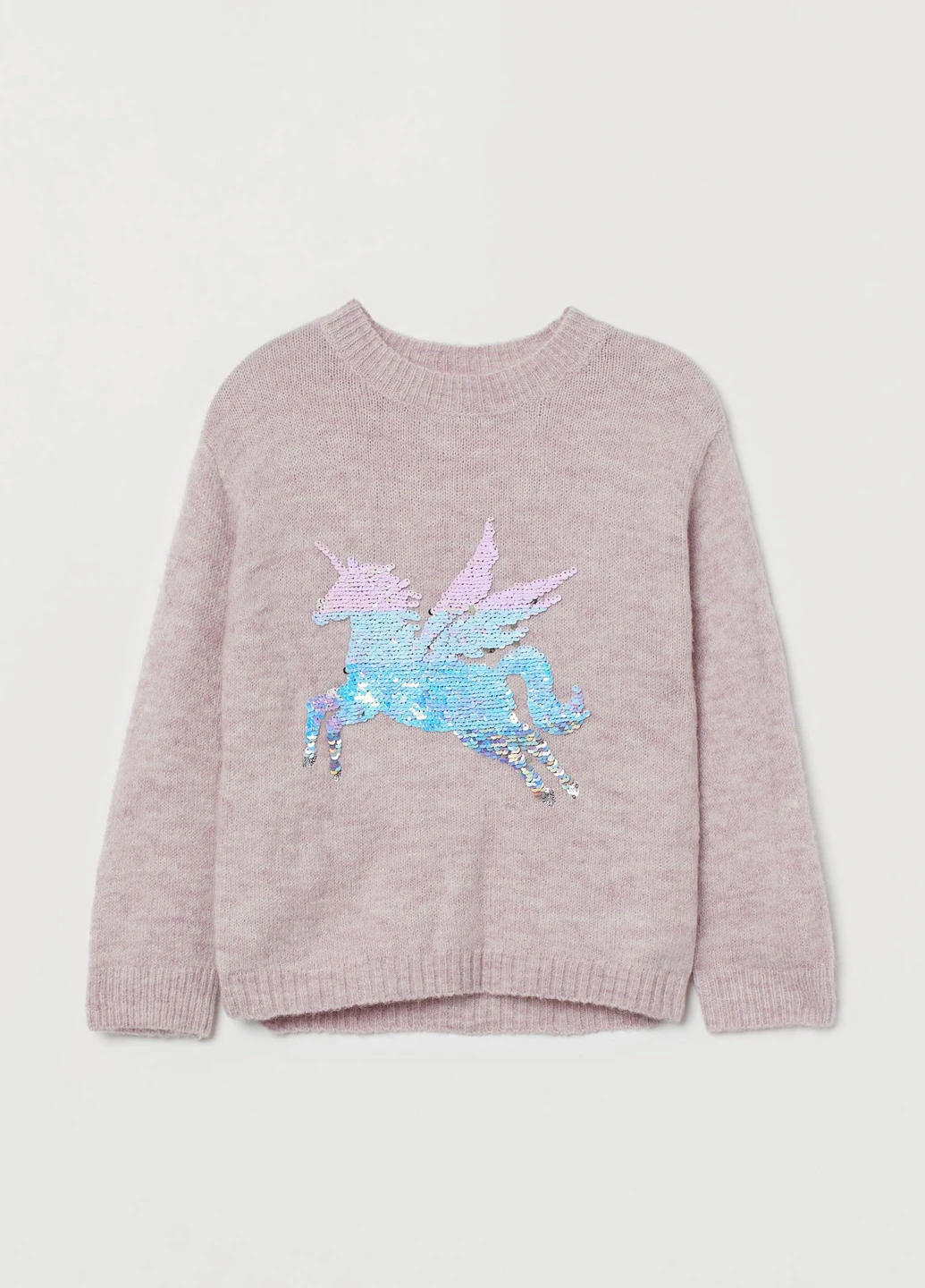 Розовый демисезонный джемпер H&M