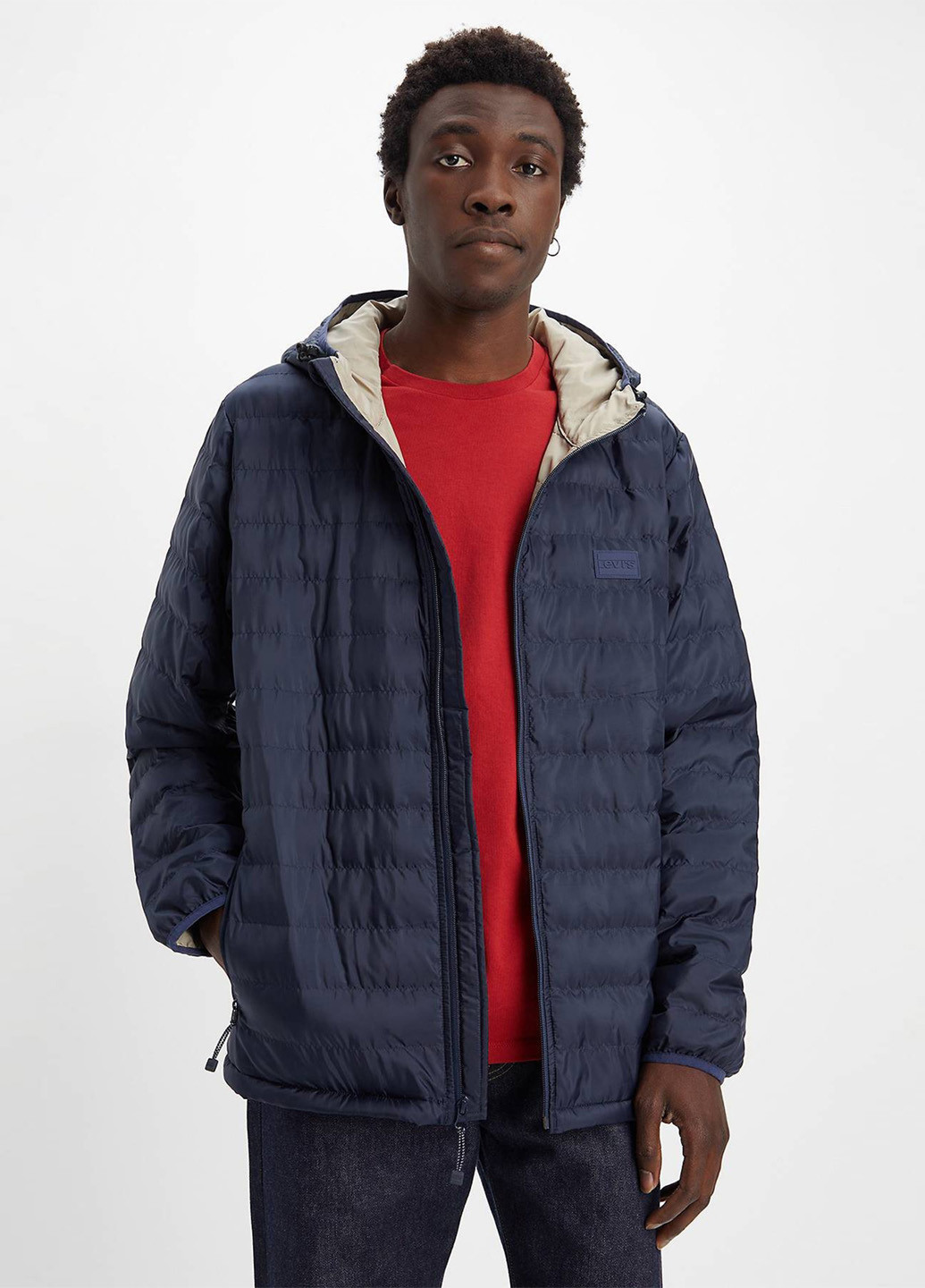 Темно-синя демісезонна куртка Levi's