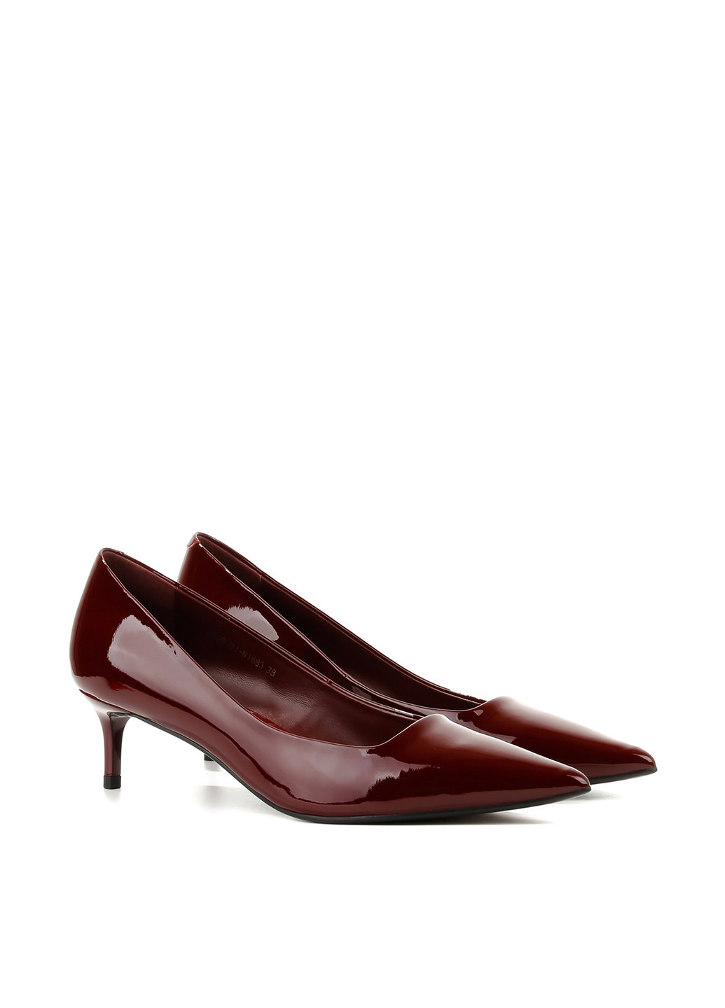 Le'BERDES Туфлі туфлі-човники бордовий з натуральна шкіра, україна — демісезон (322088005)