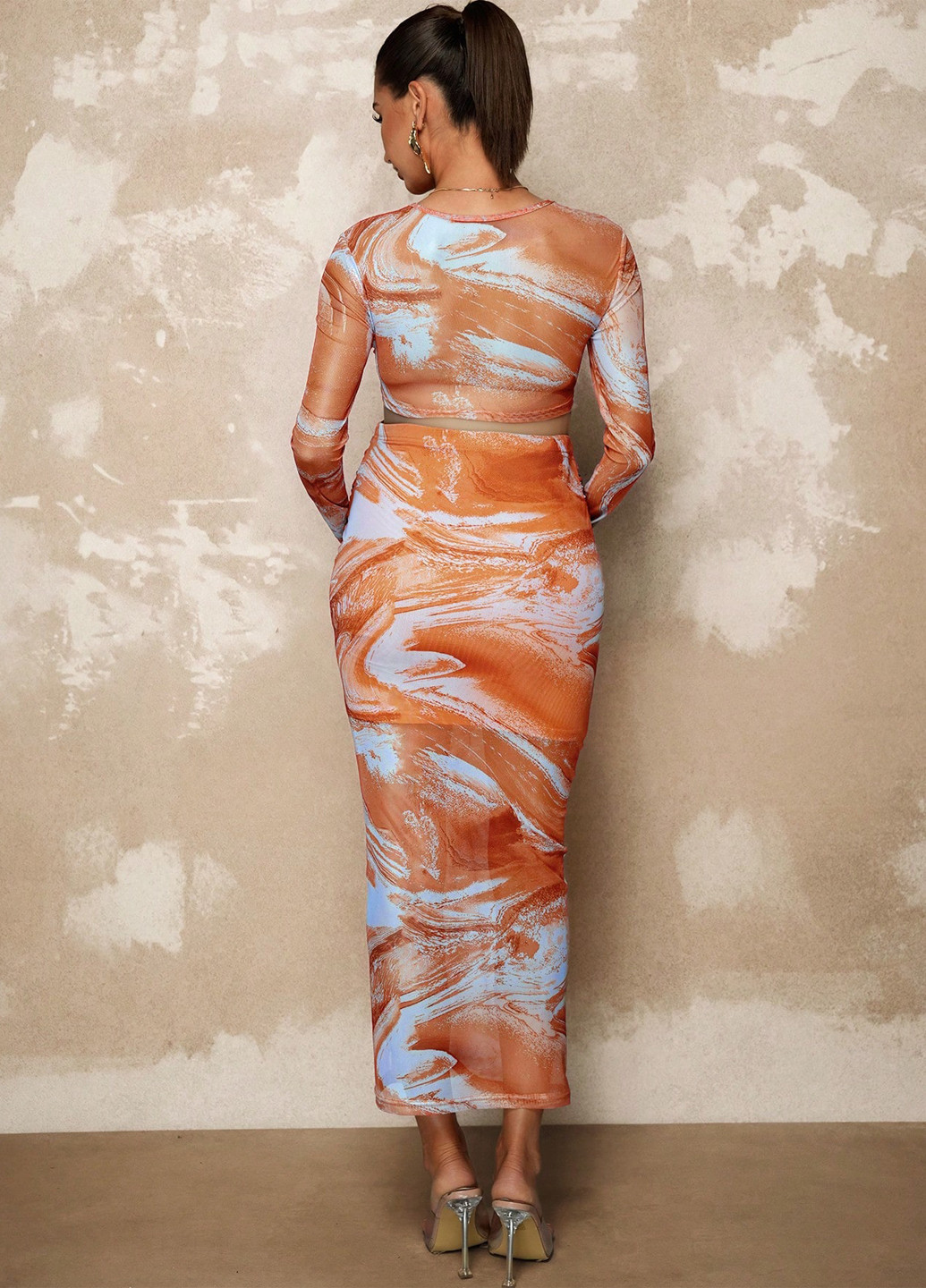 Костюм для вагітних (топ, спідниця) SHEIN (365437850)