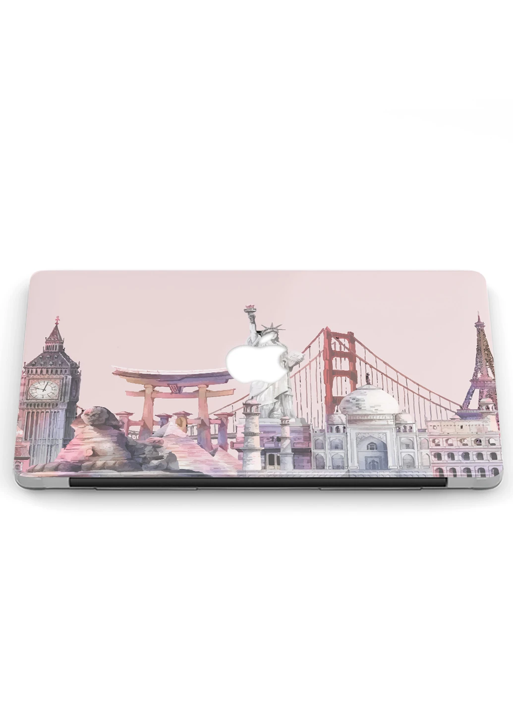 Чохол пластиковий для Apple MacBook 12 A1534/A1931 Відомі місця Миру (Famous places of the World) (3365-2327) MobiPrint (218987892)