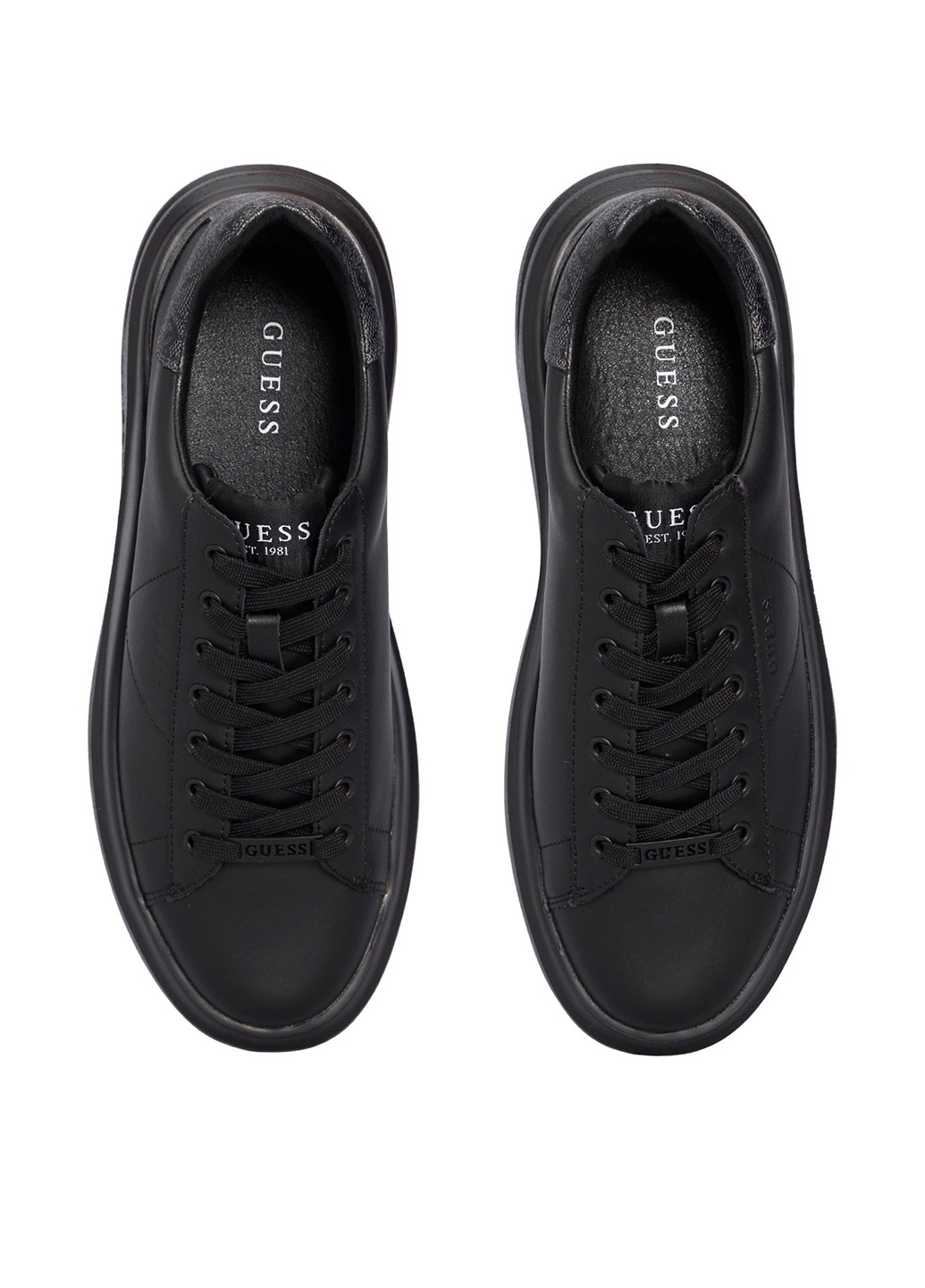 Черные кеды Guess